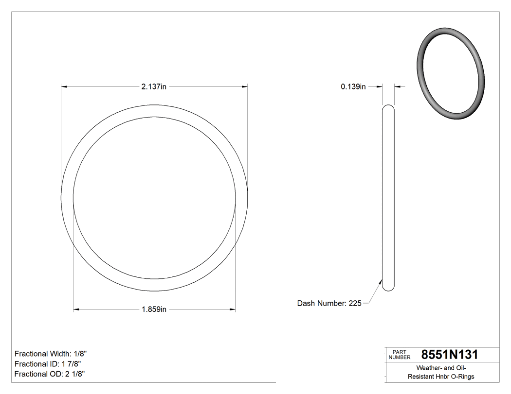 Technical drawing - 8551N131